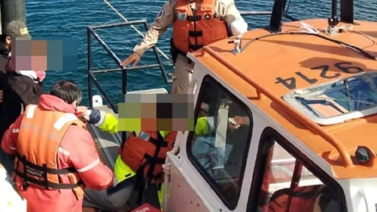 El pasajero de la excursión fue rápidamente evacuado y llevado al hospital de Villa La Angostura. Fuente (Laangosturadigital)