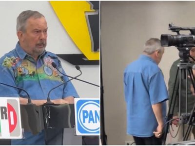 Así abandonó el debate candidato del PAN que fue acusado de nexos con el narco (Video)