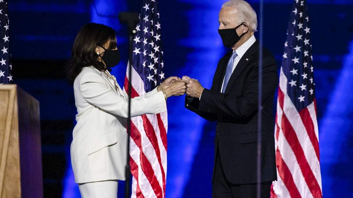 Kamala Harris y Joe Biden