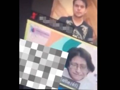 "No soy tu compañera, soy tu compañere", dice en una clase virtual y el video se viraliza