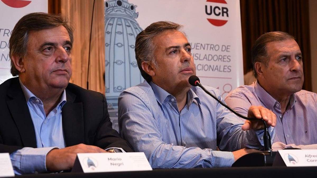Dirigentes de la UCR. Fuente: (Twitter)
