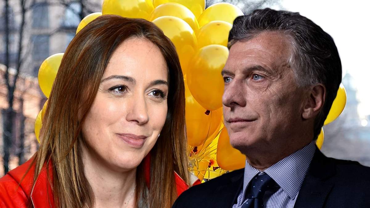 María Eugenia Vidal y Mauricio Macri. Fuente: (Minuto Neuquén)
