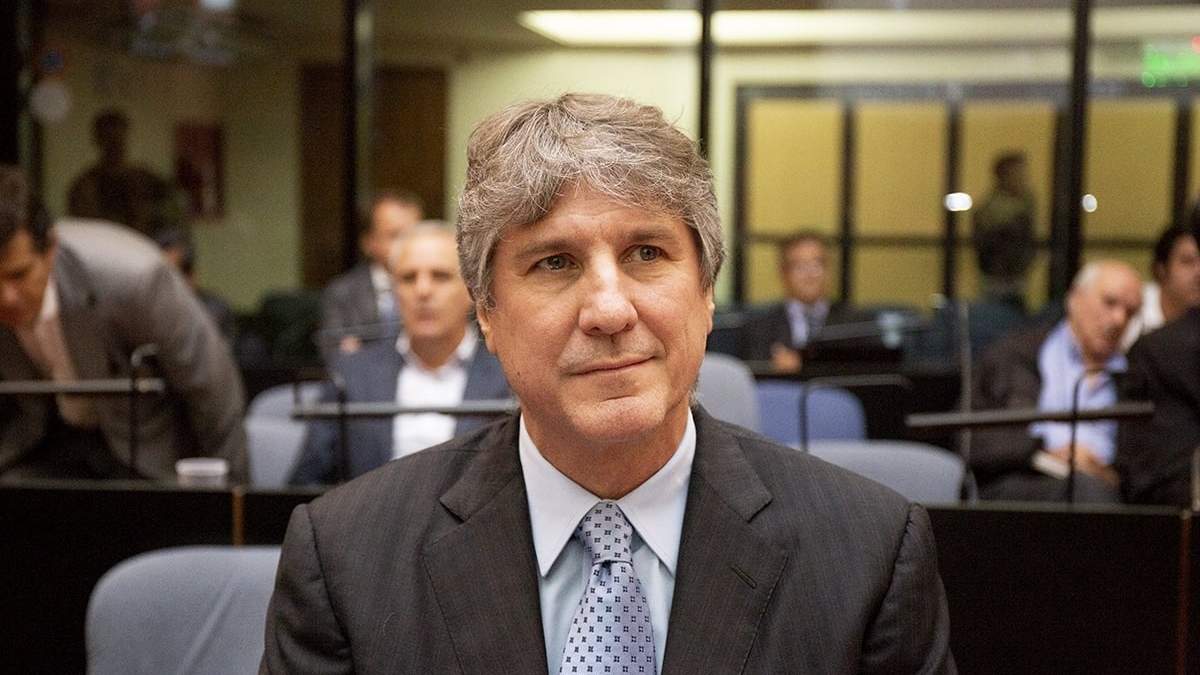 El exvicepresidente de la Nación, Amado Boudou. Fuente: (Twitter)