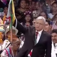 AMLO se declara listo para ceder el bastón de mando de la 4T a quien gane la encuesta