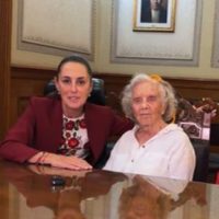 Sheinbaum felicita a Elena Poniatowska por su cumpleaños 94: “extraordinaria mujer”