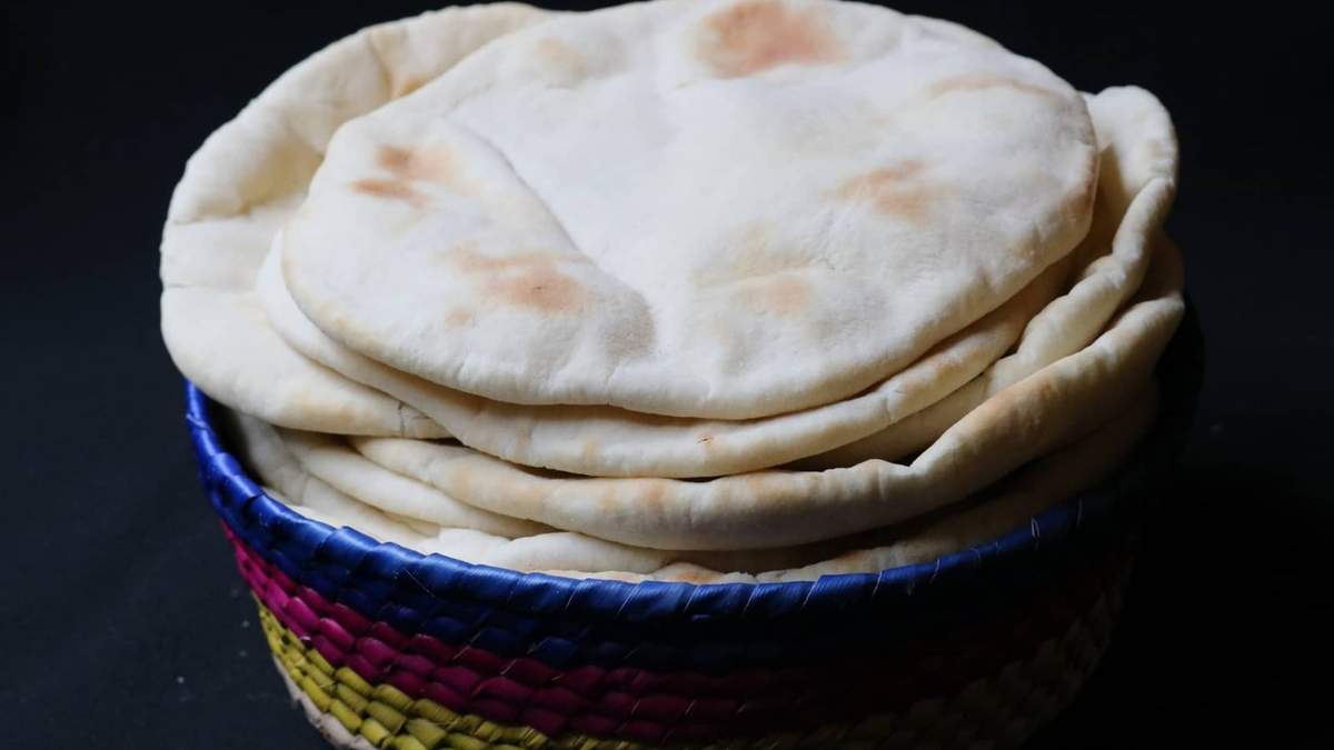 Pan pita o árabe. Fuente: (Instagram)