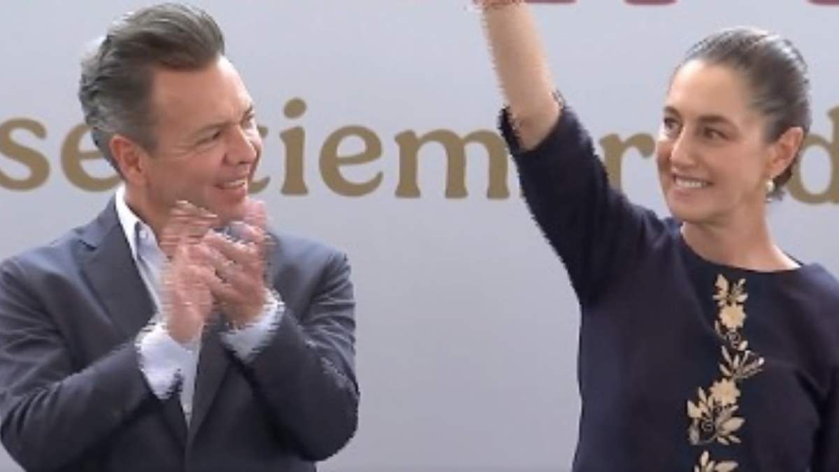 El gobernador de Jalisco, Pablo Lemus Navarro y la presidenta Claudia Sheinbaum
