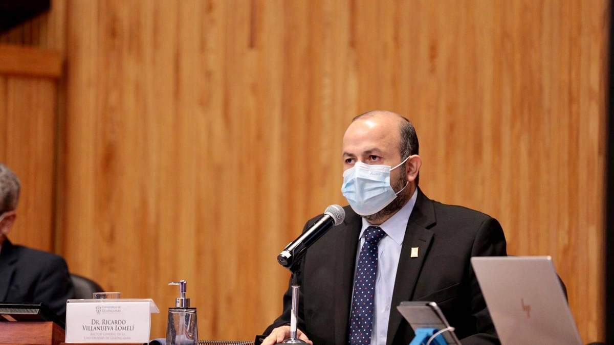 Ricardo Villanueva, rector de la Universidad de Guadalajara
