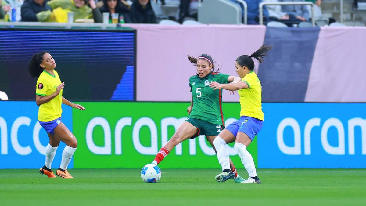 México sucumbió ante Brasil en la Copa Oro W