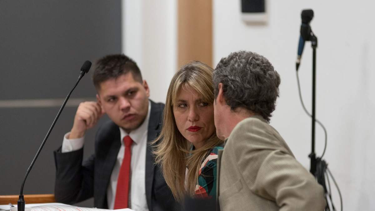 Miembros del Poder Judicial de El Bolsón. Fuente: (Twitter)