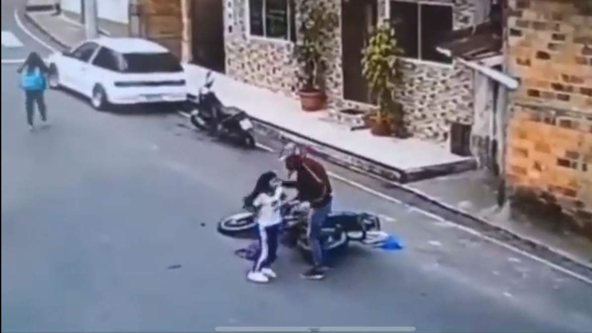 Momento del accidente
