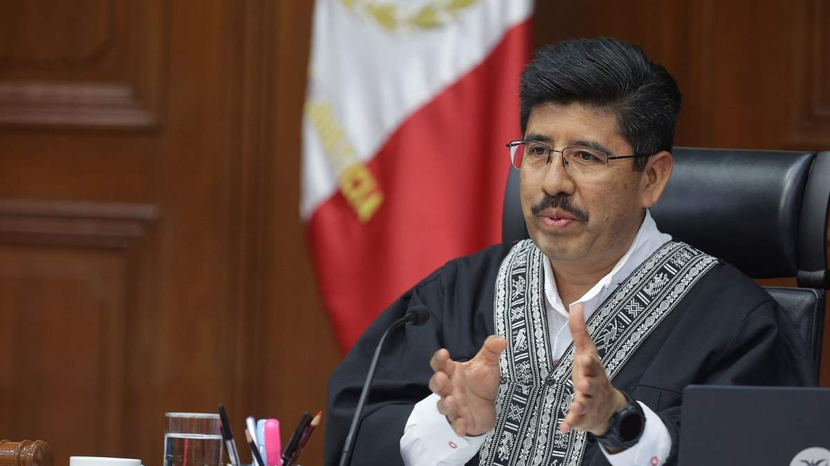 El ministro presidente Hugo Aguilar