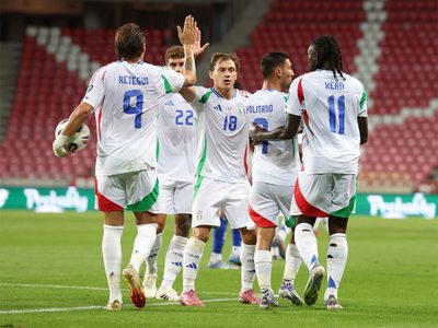 Mateo Retegui aportó 3 asistencias en el triunfo de Italia