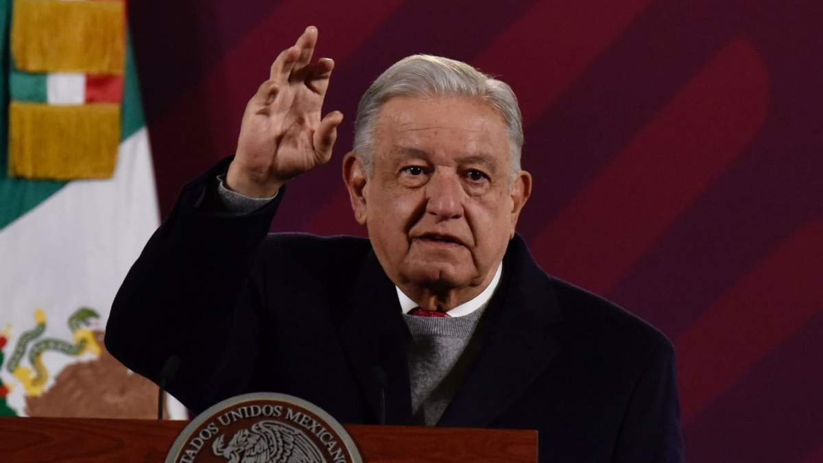 AMLO en la conferencia mañanera