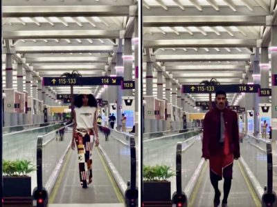 El AIFA sirve ahora como pasarela de moda; Barragán presenta colección (Video)