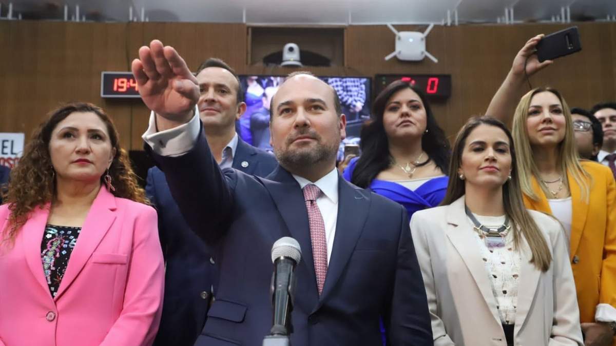 José Arturo Salinas Garza, el día que tomó protesta