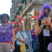 'No más silencios cómplices”, reclaman mujeres en Puebla