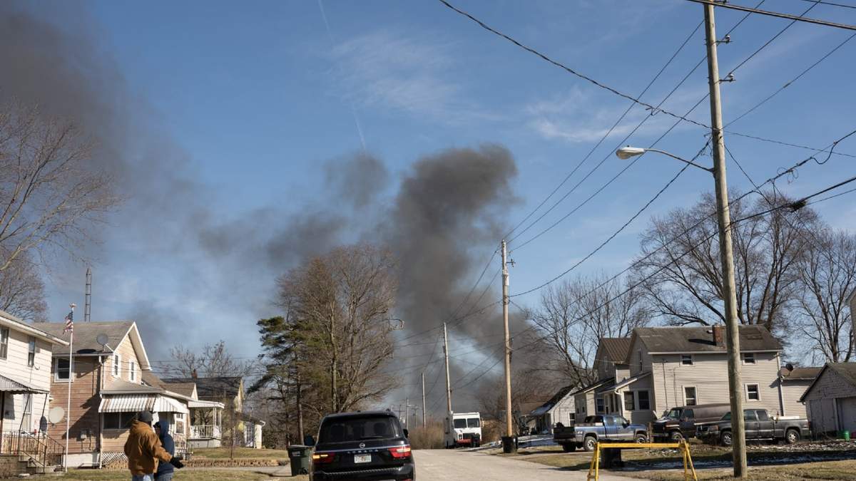 Accidente en East Palestine Ohio. Fuente: (Getty)