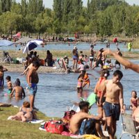 En lo que va del año, se realizaron 60 rescates en las aguas del río Limay