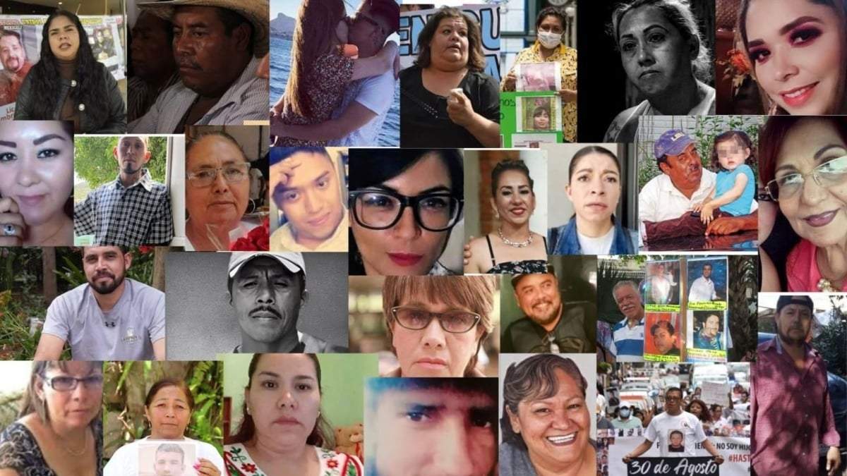 Fotos de personas buscadoras que han sido asesinadas por buscar a su familiar