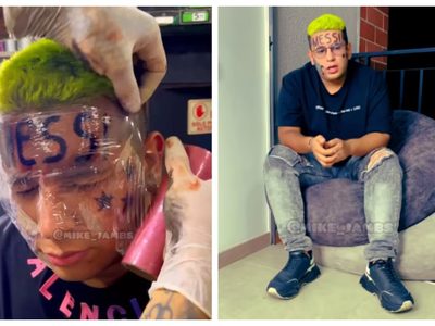 “Influencer” se arrepiente de tatuarse el nombre de Messi en la cara