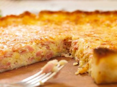Tarta de jamón y queso en licuadora: fácil, económica y rendidora, la receta que te salva el finde