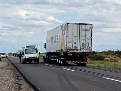 Tragedia en la ruta 153: un hombre murió tras un choque frontal