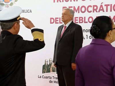 AMLO presume reducción de homicidio doloso, robo de vehículo y secuestro; admite alza en feminicidio