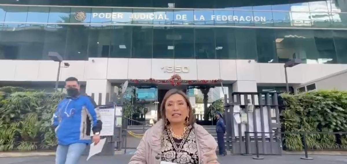 La senadora panista acudió al juzgado a interponer la demanda