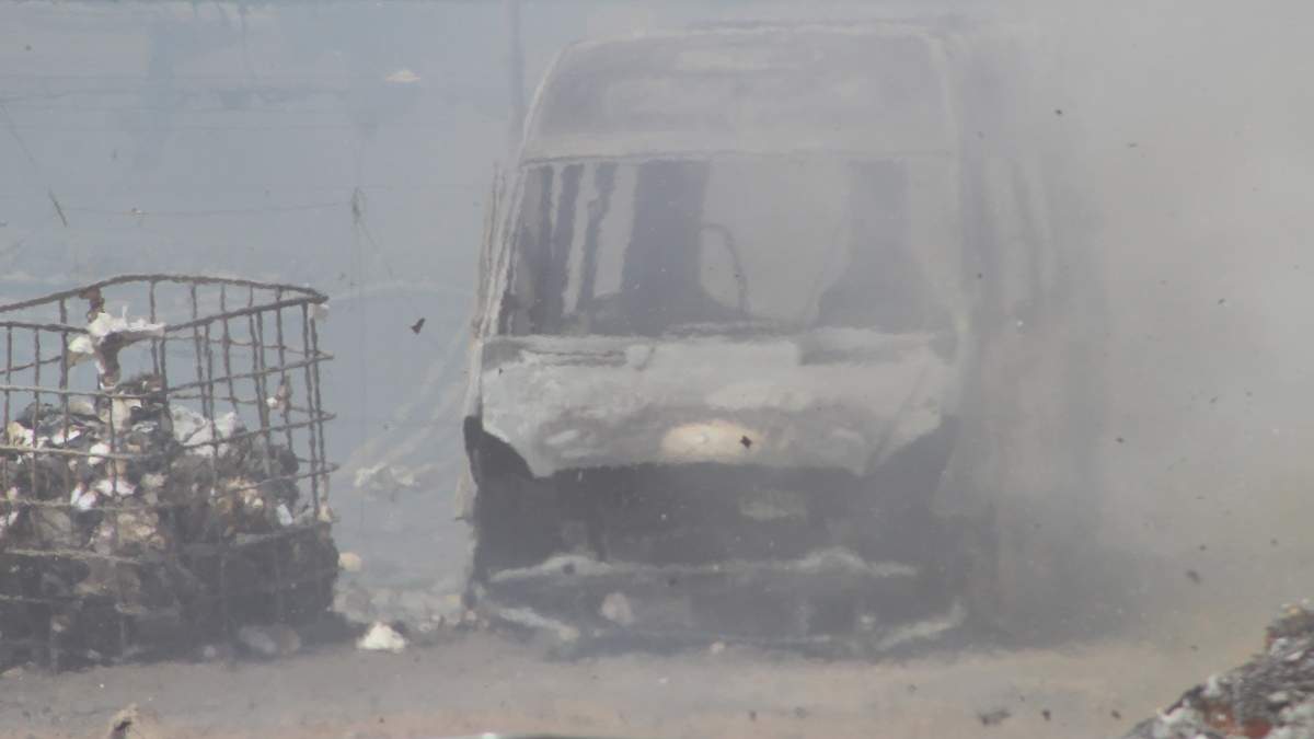 Incendio en Neuquén: Fuente: (Twitter)