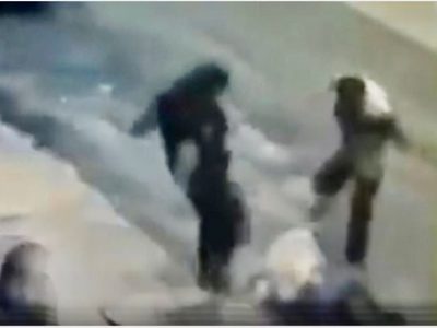 Circula video de otra golpiza contra clientes de La Polar
