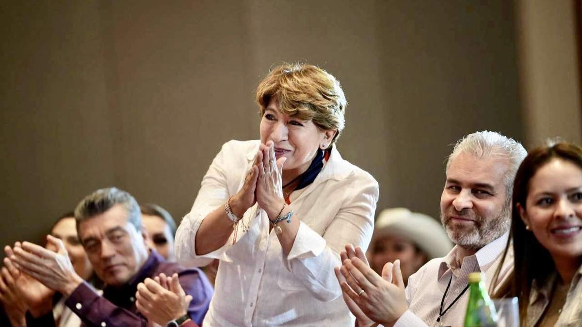 La gobernadora electa del Edomex, Delfina Gómez