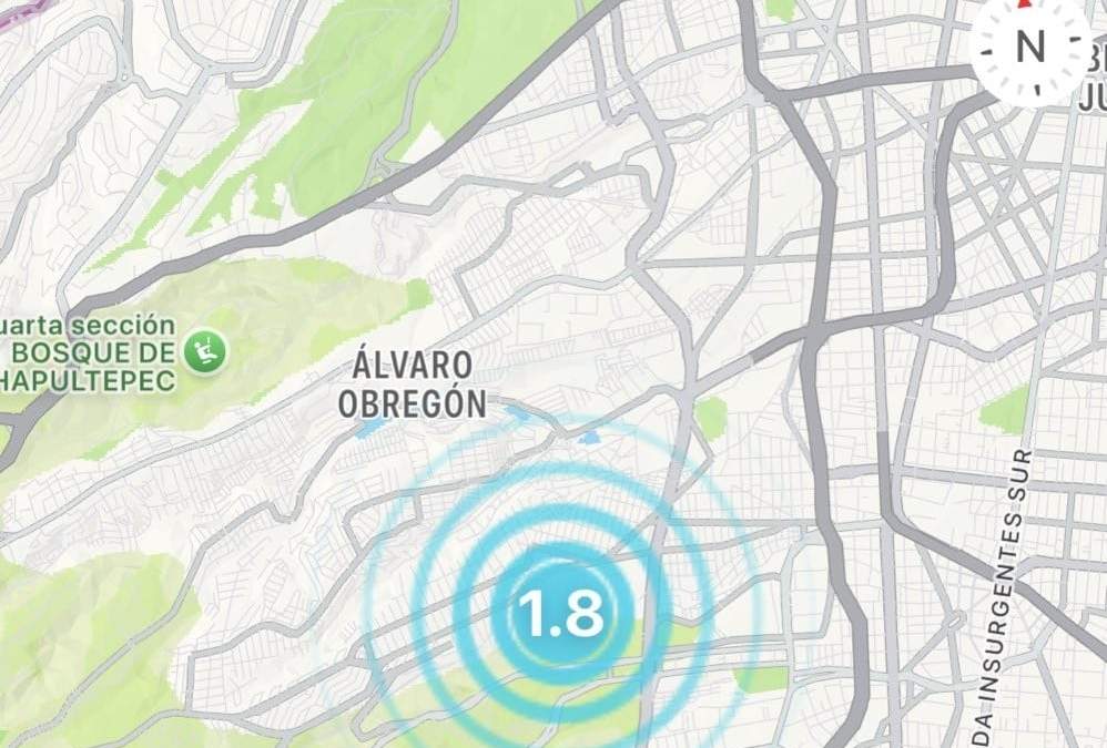 Se registran cinco microsismos en menos de 24 horas en la CDMX