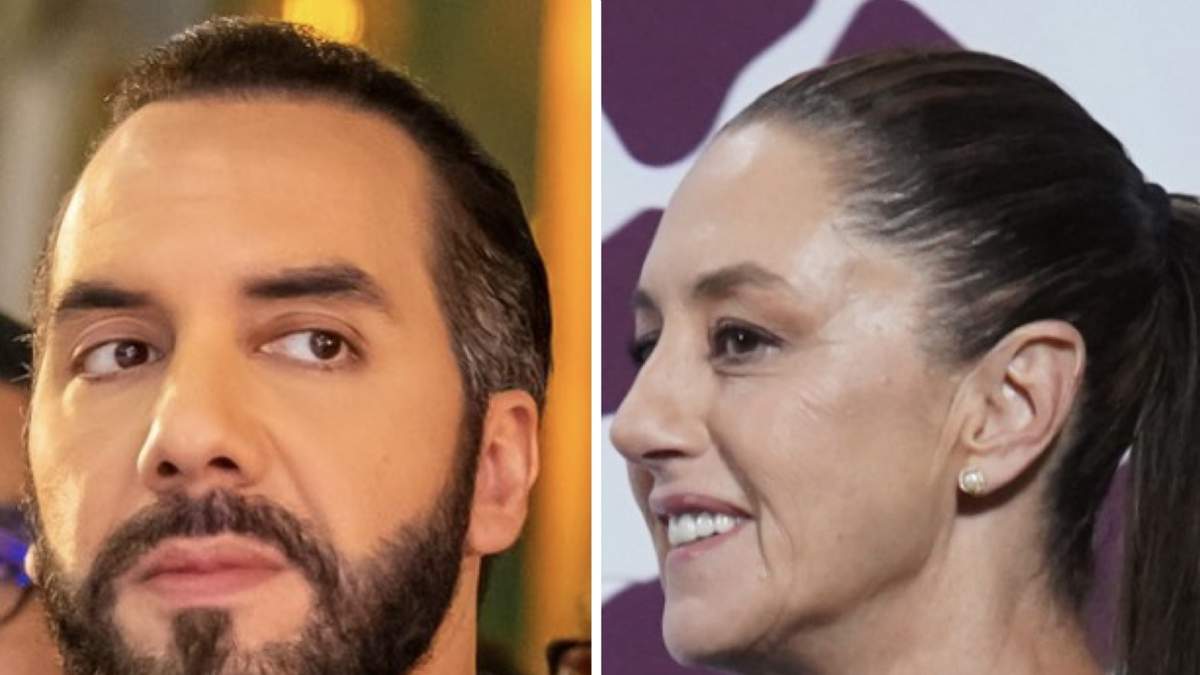 Nayib Bukele y Claudia Sheinbaum