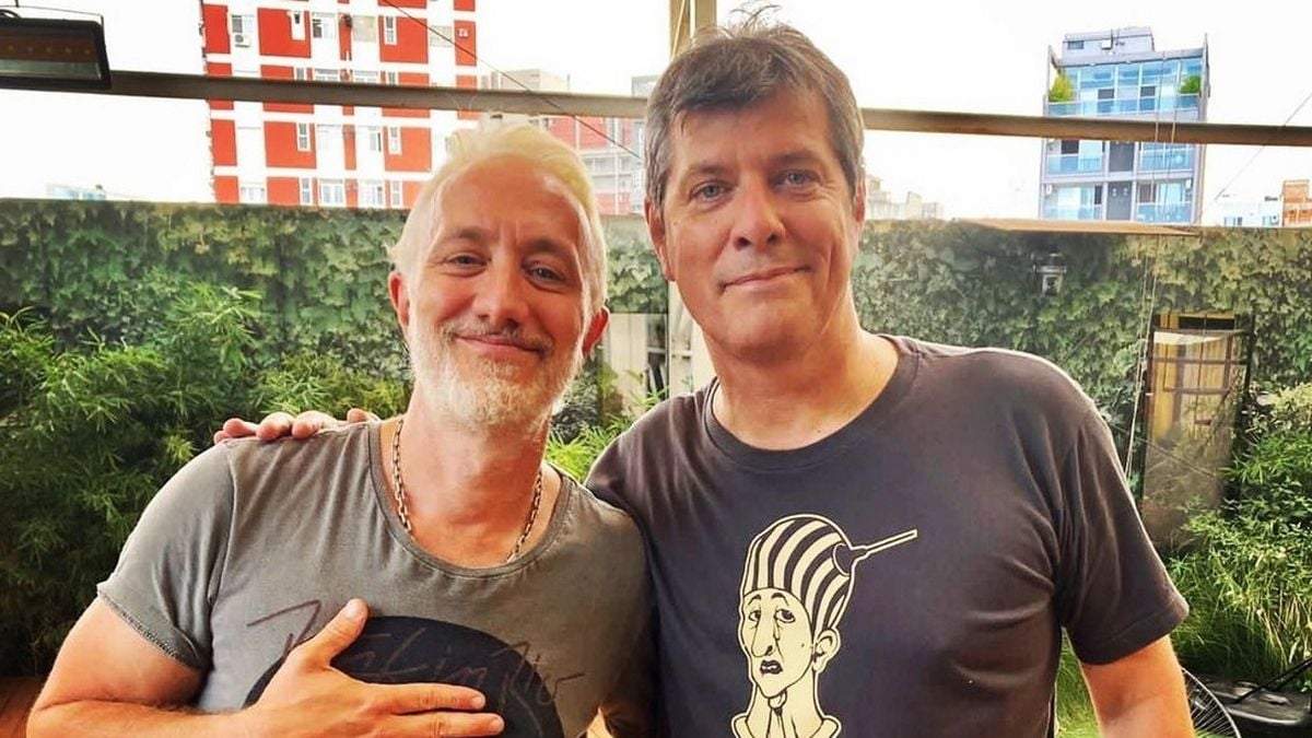 Andy Kusnetzoff y Mario Pergolini. Fuente: (Instagram)
