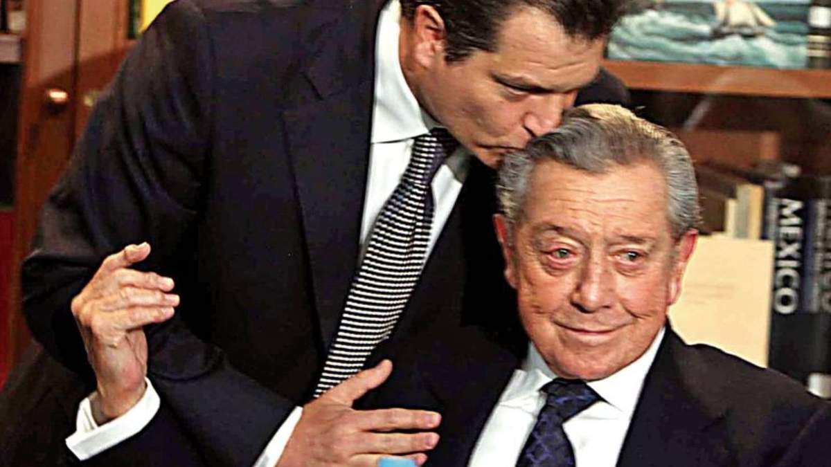 Miguel Alemán Magnani y su padre
