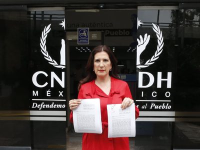 PAN denuncia ante la CNDH a López Obrador por ataques contra Xóchitl Gálvez, Creel y Cabeza de Vaca