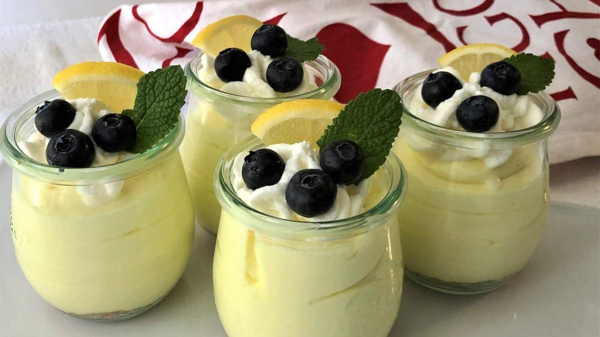 Mousse de limón. Fuente: (Instagram)