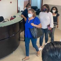 Deudos de Victoria ratifican en la Fiscalía de Quintana Roo denuncia por feminicidio