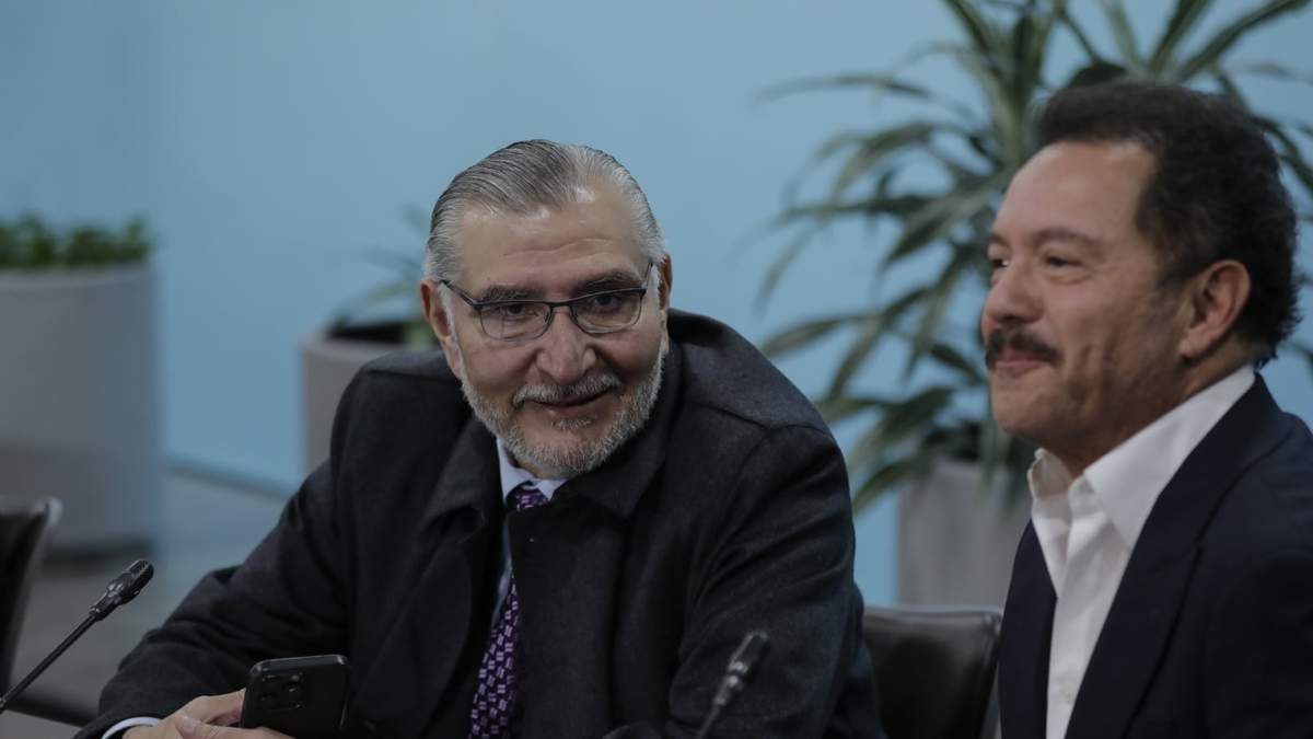 Adán Augusto López e Ignacio Mier