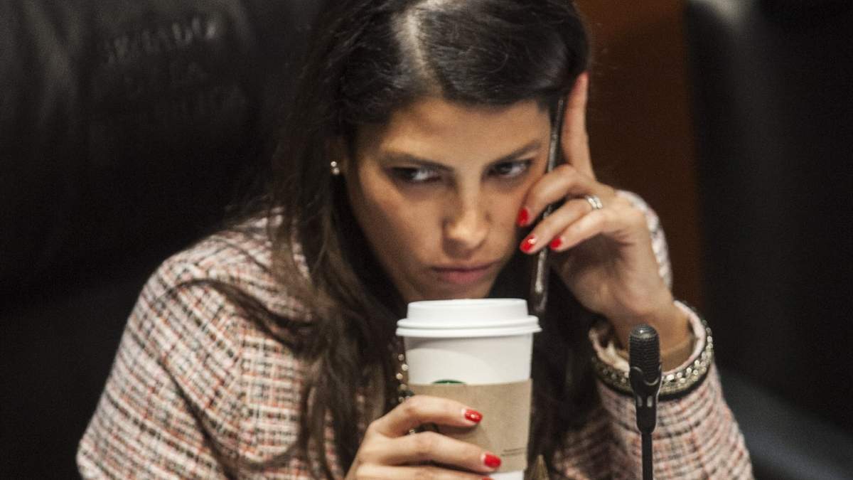 La senadora priista Sylvana Beltrones