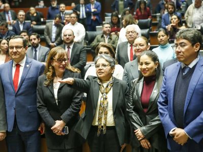 Tras su ratificación en el Senado, Raquel Buenrostro asegura que irán por todos los corruptos