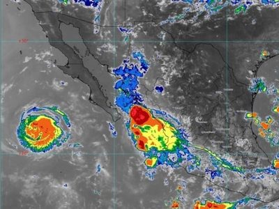 "Howard" pasó de tormenta tropical a huracán categoría 1
