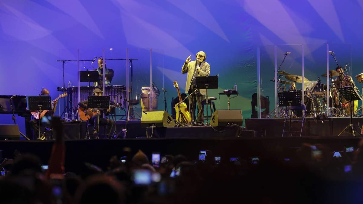 Concierto de Silvio Rodríguez en el Zócalo