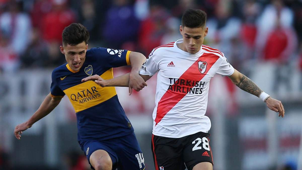 River y Boca en el clásico de Superliga. Fuente (Instagram)