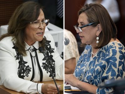 Rocío Nahle trolea a Xóchitl Gálvez con la refinería Olmeca; “si no son gelatinas”, dice