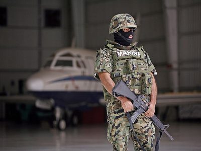 El AICM, bajo control y vigilancia de la Marina