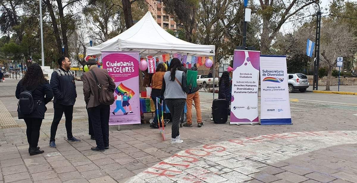 La subsecretaría de Derechos Humanos, Diversidad y Pluralismo Cultural. Fuente: (Facebook)