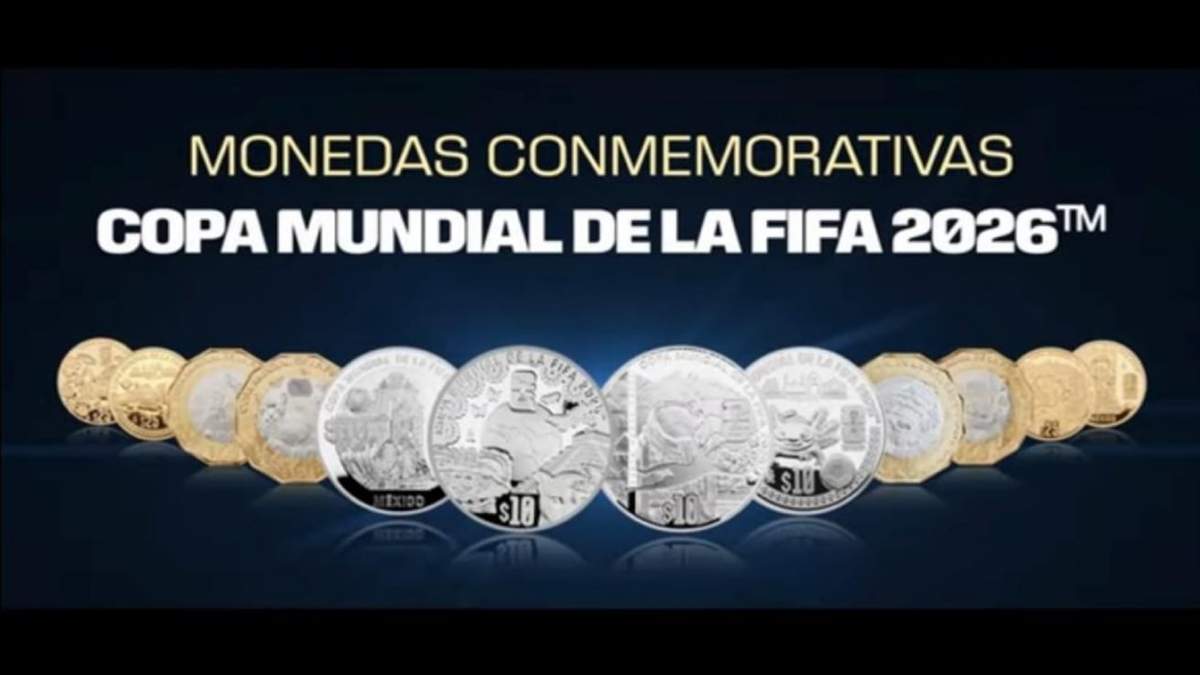 Las12 monedas conmemorativas de la Copa Mundial de Futbol 2026
