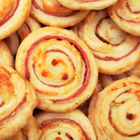 Rolls de jamón y queso: ideal para la juntada con amigos